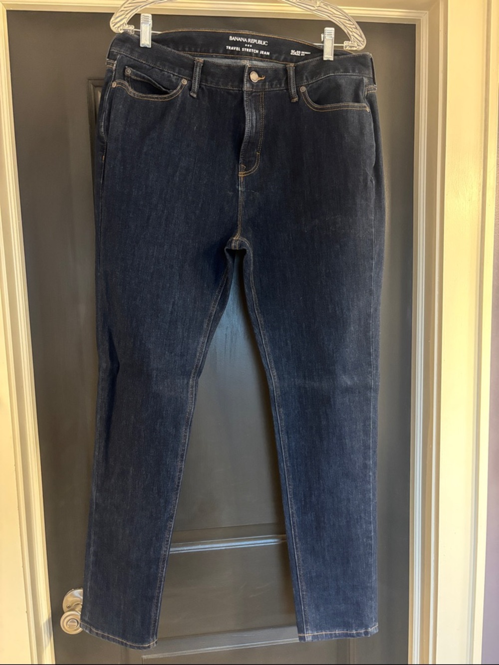 Banana Republic Indigo Blue Stretch Jeans